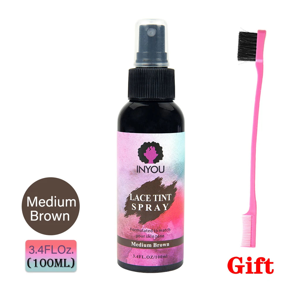 Waterproof Lace Closure Tint Melting Mousse Spray Concealer Front Wigs