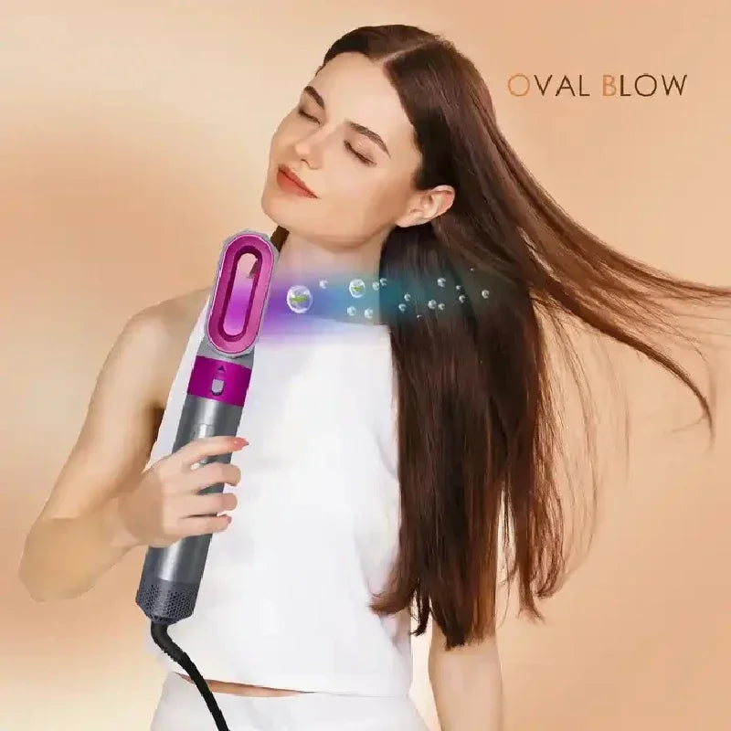 5-in-1 Professional Hair Styling Tool – Dry, Curl, Wave and Straighten