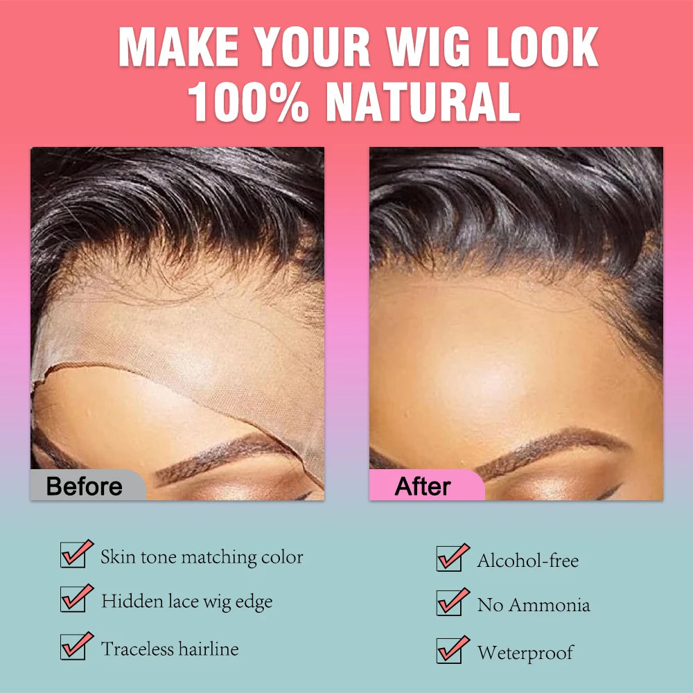 Waterproof Lace Closure Tint Melting Mousse Spray Concealer Front Wigs