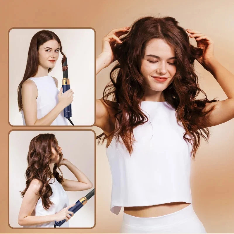 5-in-1 Professional Hair Styling Tool – Dry, Curl, Wave and Straighten - LUX-Anic