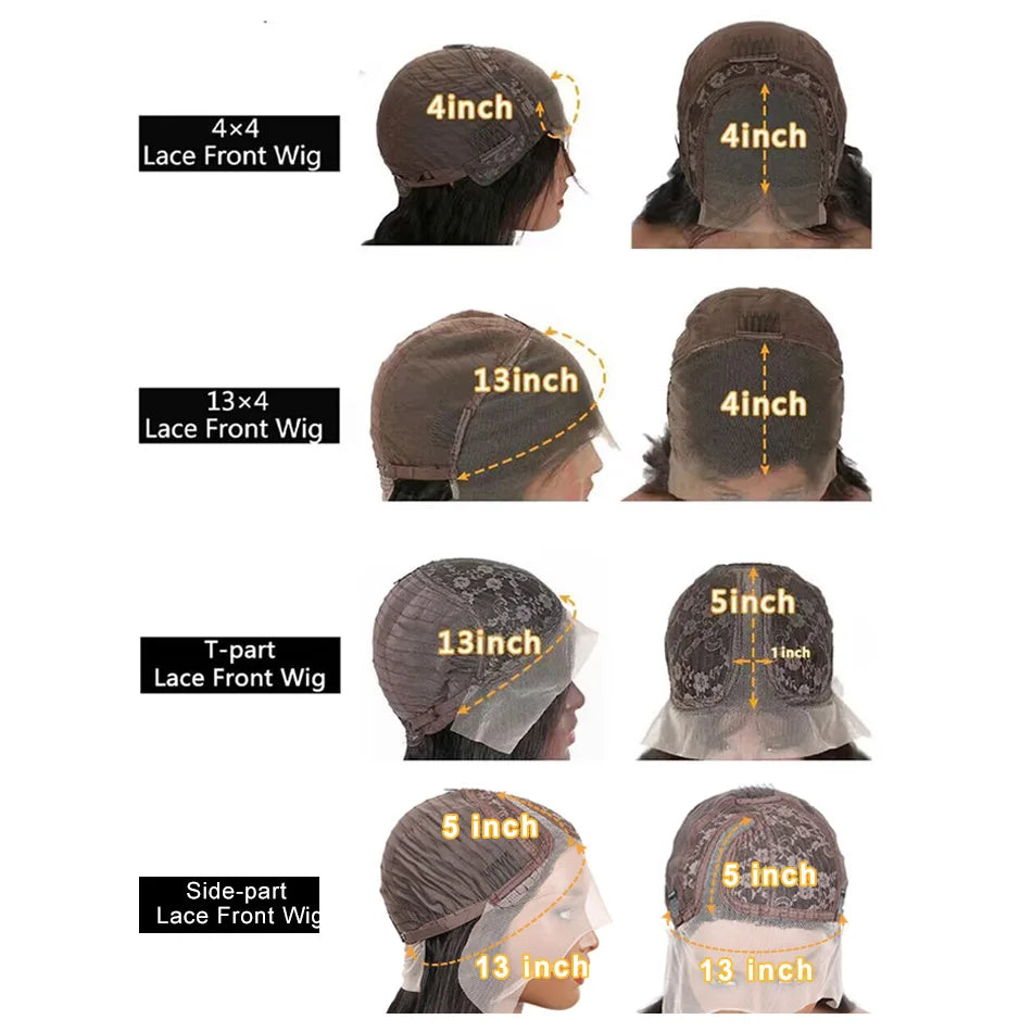 Short Bob Wig 100% Brazilian Remy Human Hair Lace Front Pre-Plucked