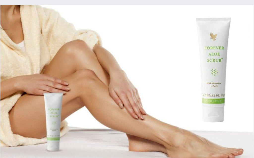 Forever Aloe Scrub® Exfoliating cream with jojoba and aloe vera-99 g - LUX-Anic