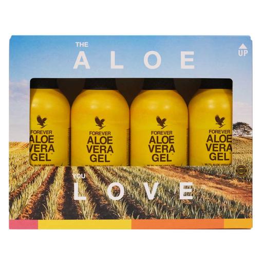 Forever Aloe Vera Gel™ 99% aloe vera gel - Sugar free -1 Liter - LUX-Anic