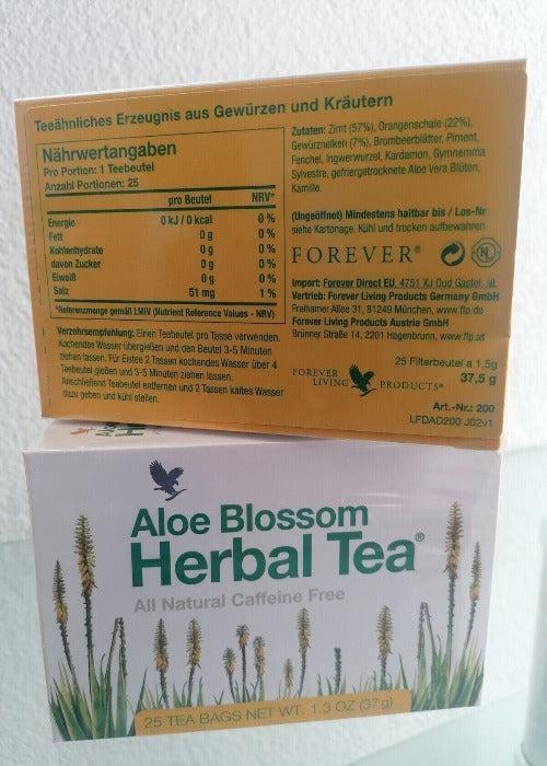 Aloe Blossom Herbal Tea® Infusion drink-25 filter bags - LUX-Anic