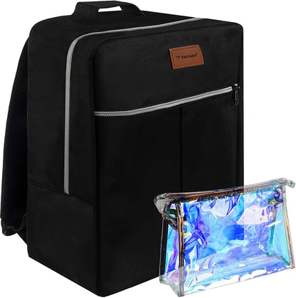 Carry-On Travel Set – Backpack & Transparent Toiletry Bag - LUX-Anic