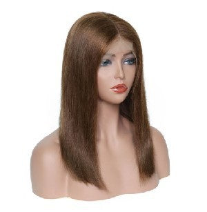 Real Lace Wig - Short Straight Wave 100% Real Hair - LUX-Anic