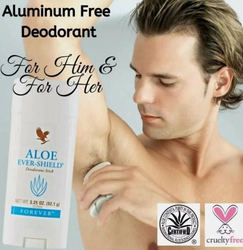 Forever Aloe Ever-Shield™ – Aluminum-Free Deodorant with Aloe Vera - LUX-Anic