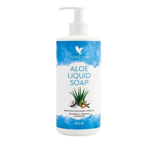 Forever Aloe Flüssigseife | Aloe Vera – Arganöl – Jojobaöl | 473 ml Sanfte Reinigung