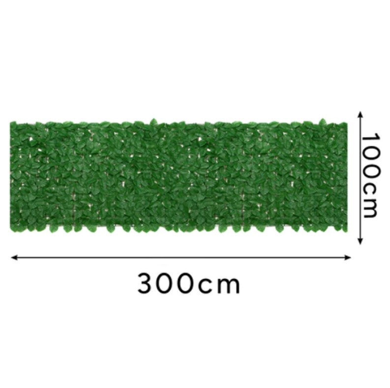 Artificial Hedge Wall – Green Privacy Screen - LUX-Anic