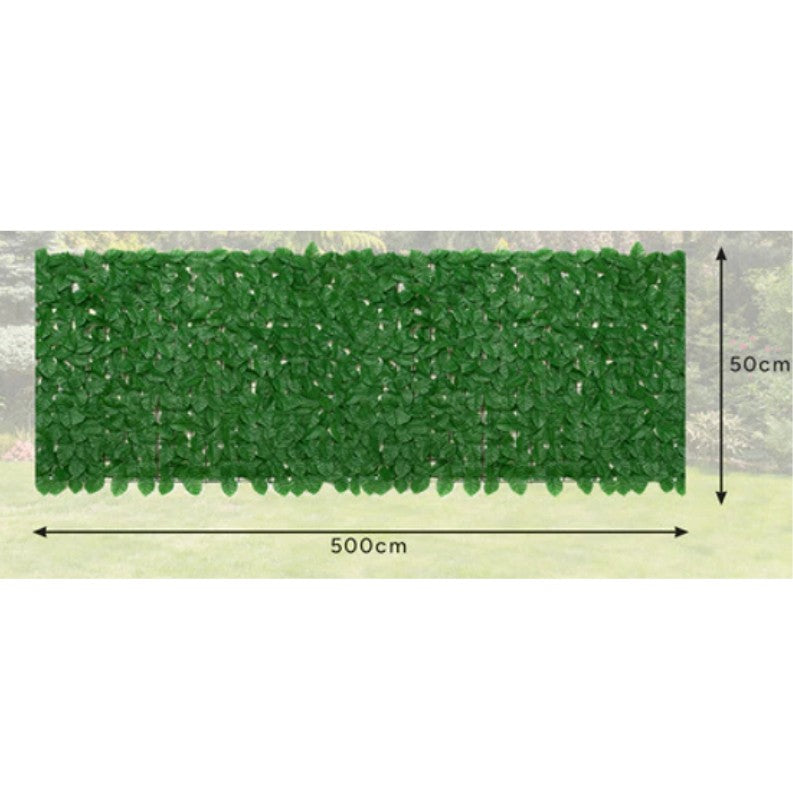 Artificial Hedge Wall – Green Privacy Screen - LUX-Anic