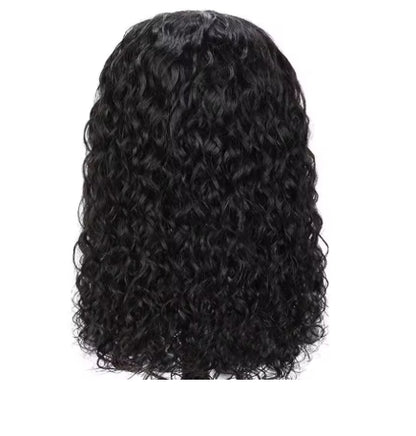 Brazilian Water Wave Ombre Headband Wig – 100% Human Hair, Glue-Free