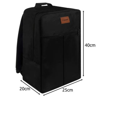 Handgepäck-Set – Rucksack & Transparente Reisetasche