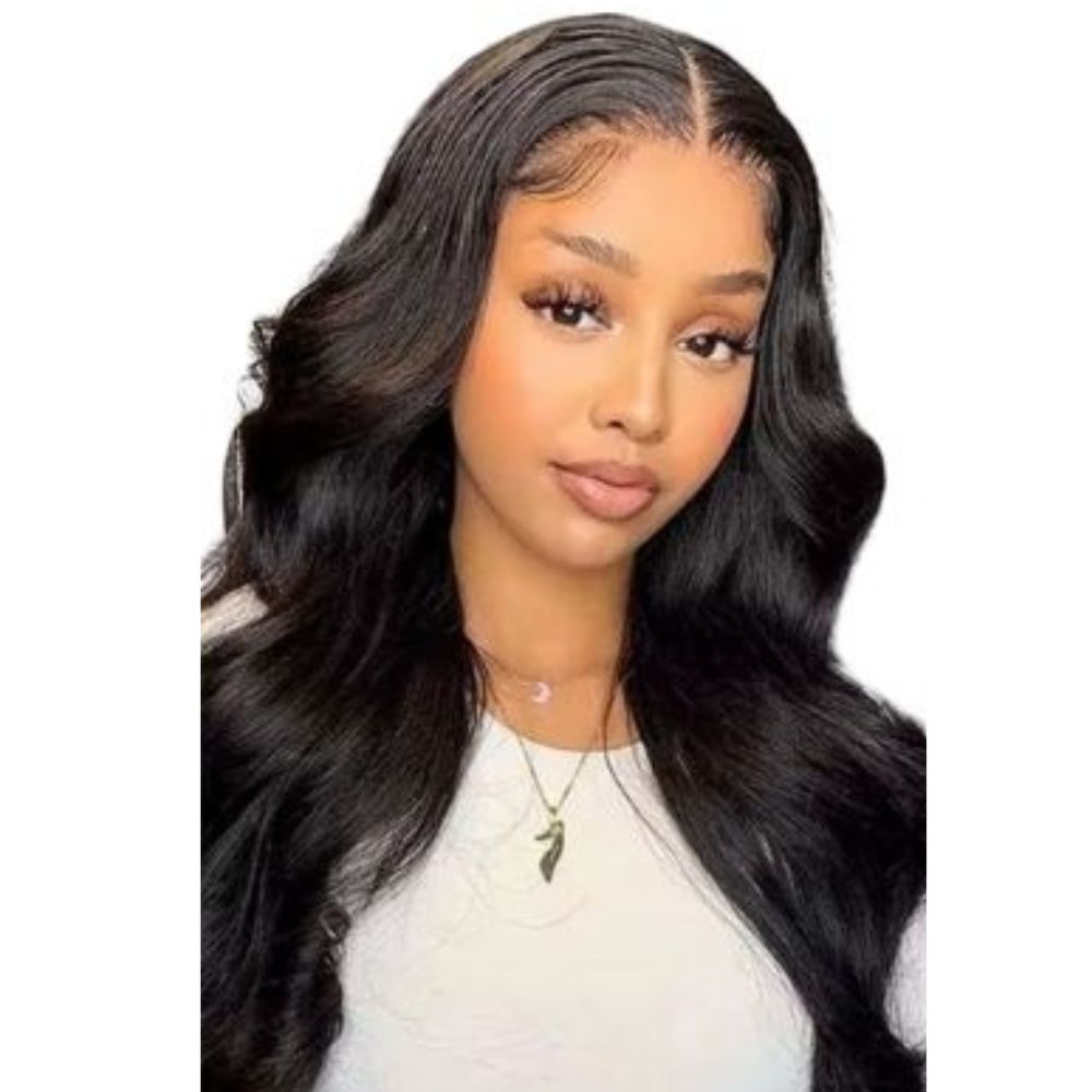Body Wave Echthaar Perücke 13x4 Transparente Lace Front | Brasilianisches Haar 180% Dichte | 20 Zoll