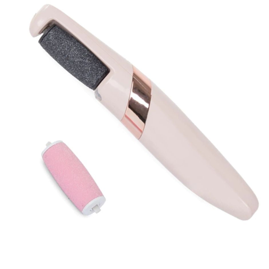 Electric Foot File – Rechargeable Heel Smoother with LED