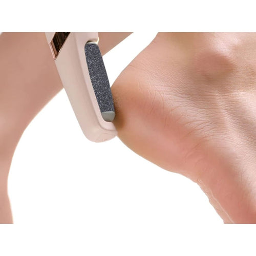 Electric Foot File – Rechargeable Heel Smoother with LED - LUX-Anic