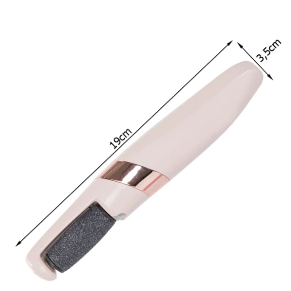 Electric Foot File – Rechargeable Heel Smoother with LED - LUX-Anic