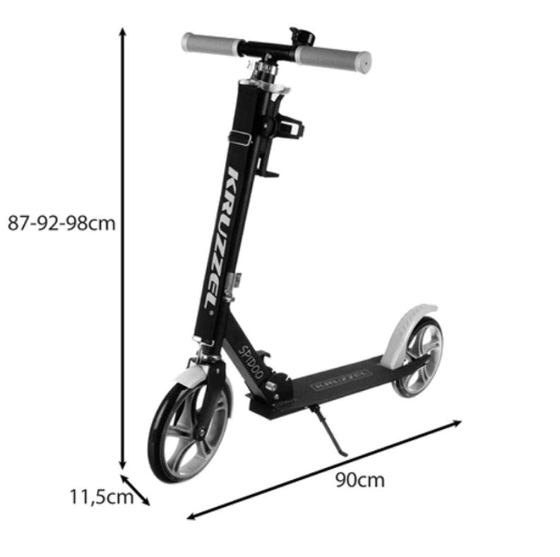 Foldable Kids Scooter – 200 mm Wheels, Brake & Strap – 3 level - 8 Year + - LUX-Anic