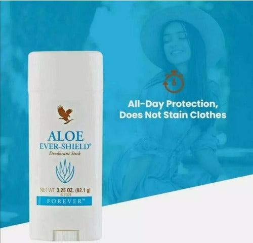 Forever Aloe Ever-Shield™ – Aluminum-Free Deodorant with Aloe Vera - LUX-Anic
