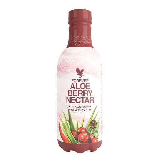 Forever Berry Nectar™ 90,7% Aloe-Vera-Gel +Apple and Cranberry-1 Liter - LUX-Anic