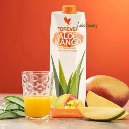 Forever Aloe Mango™ 86% Aloe-Vera-Gel kombiniert mit Mango 1 Liter - LUX-Anic
