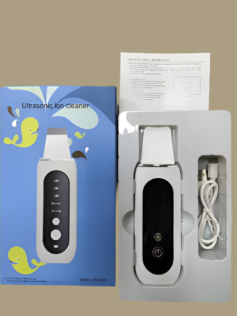Ultraschall Haut Scrubber face spatula- Peeling- Dead Skin Removal - LUX-Anic