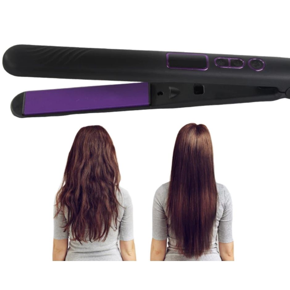 Brosse lissante chauffante multifonctionnelle pour un coiffage sans effort