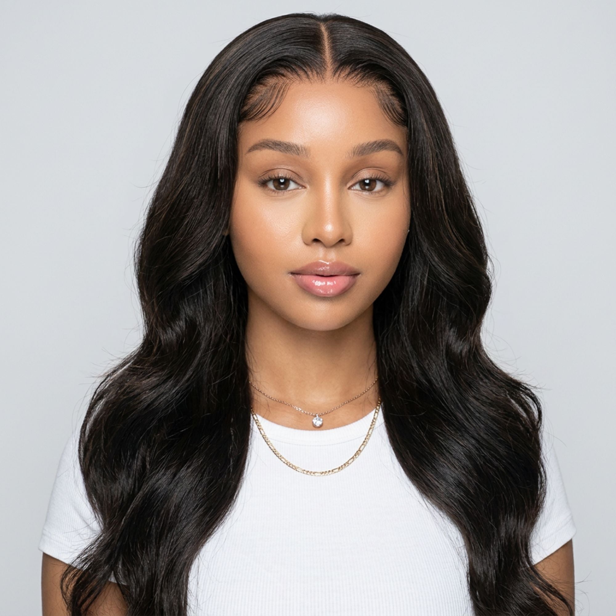 4x4 Transparent Lace Wig Body Wave Brazilian– Natural Hair 180% Density 20 inches - LUX-Anic
