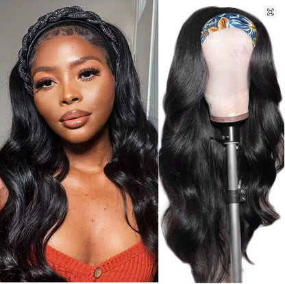Perruque bandeau brésilienne – Élégance sans effort – Cheveux Remy 180% 20 inches