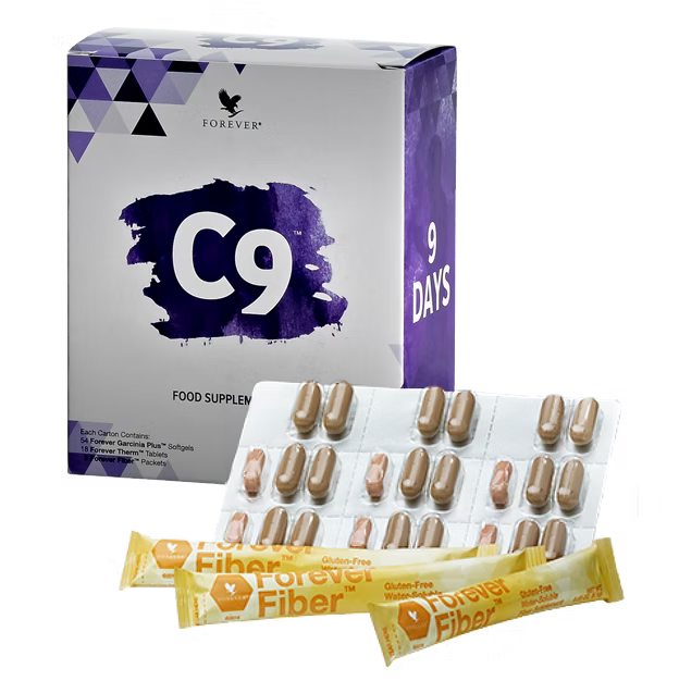 CLEAN 9 - Aloe Berry Chocolate-Garcinia Plus-Therm-Fiber-Repower-Programme de 9 jours