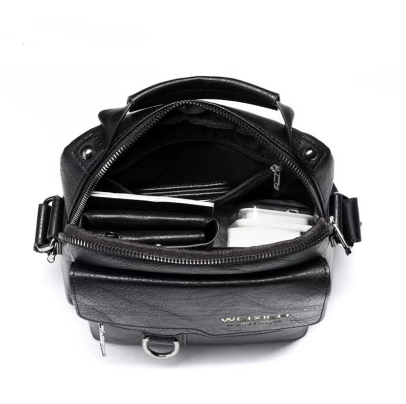 Sac bandoulière pour homme - Cuir durable - Élégant sac traversé