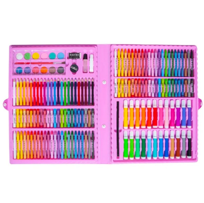 Painting set in a case, 168 pieces