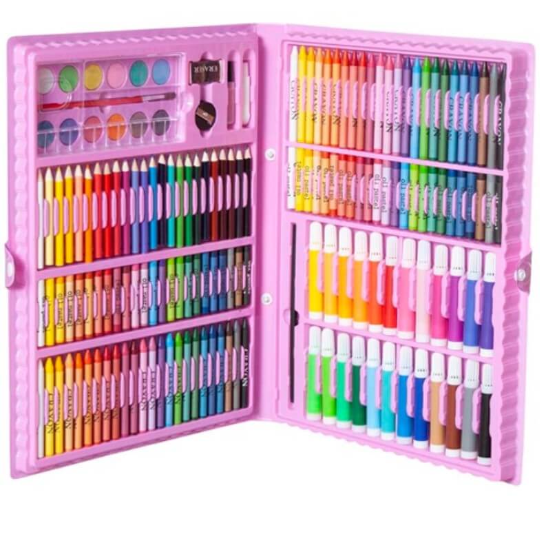Painting set in a case, 168 pieces
