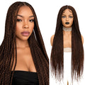 Geflochtene Perücke mit Box Braids | LUX-Anic