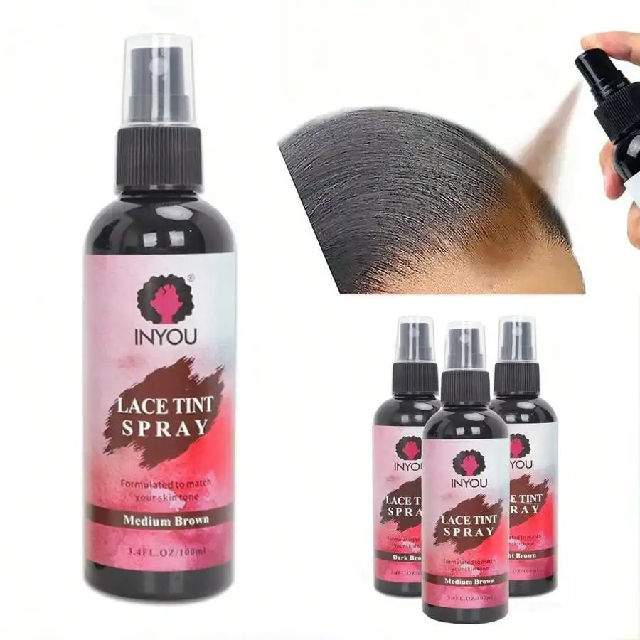 Waterproof Lace Closure Tint Melting Mousse Spray Concealer Front Wigs