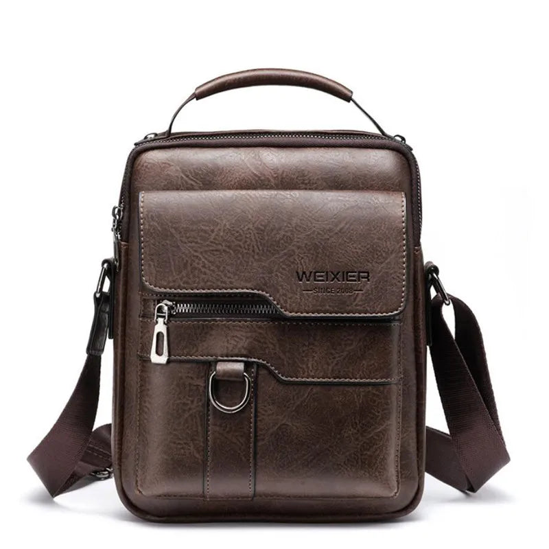 Men’s Shoulder Bag – Durable Leather & Elegant Design - LUX-Anic