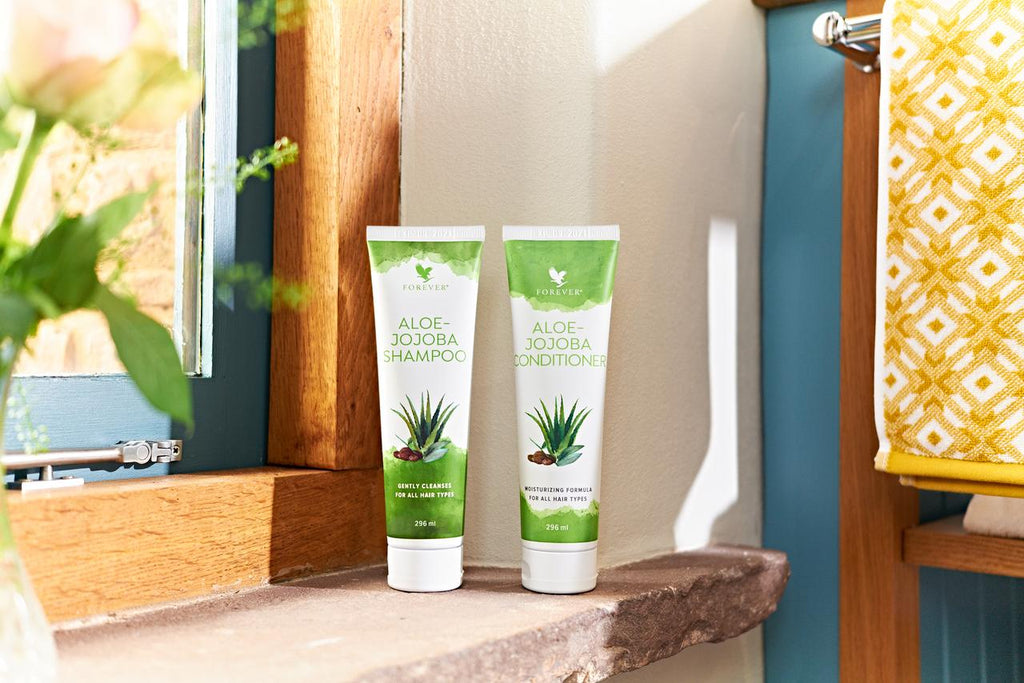 Après-shampooing Forever Aloe | Aloe Vera Huile de jojoba & huile d'argan | 296 ml – Forever Living