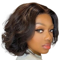 Natural Wave Lace Perücke