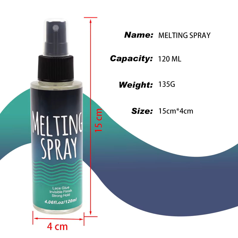 Spray fixateur de dentelle – Colle invisible pour perruque | 120 ml | Perruques Lace Front