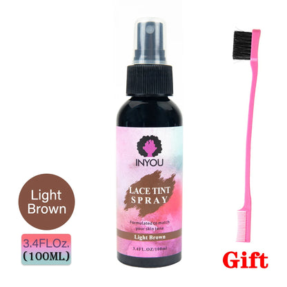 Waterproof Lace Closure Tint Melting Mousse Spray Concealer Front Wigs