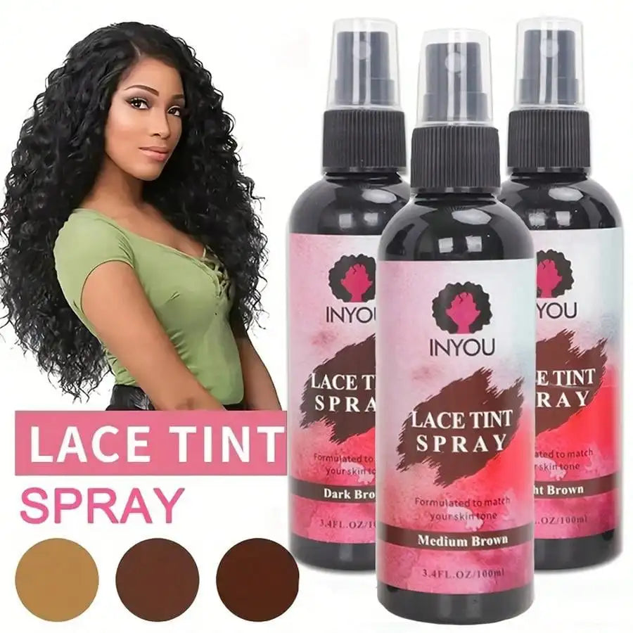 Waterproof Lace Closure Tint Melting Mousse Spray Concealer Front Wigs