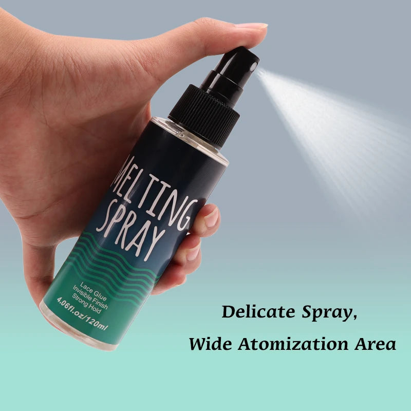 Lace Melting Spray – Invisible Wig Adhesive | 120 ml | Lace Front Wigs