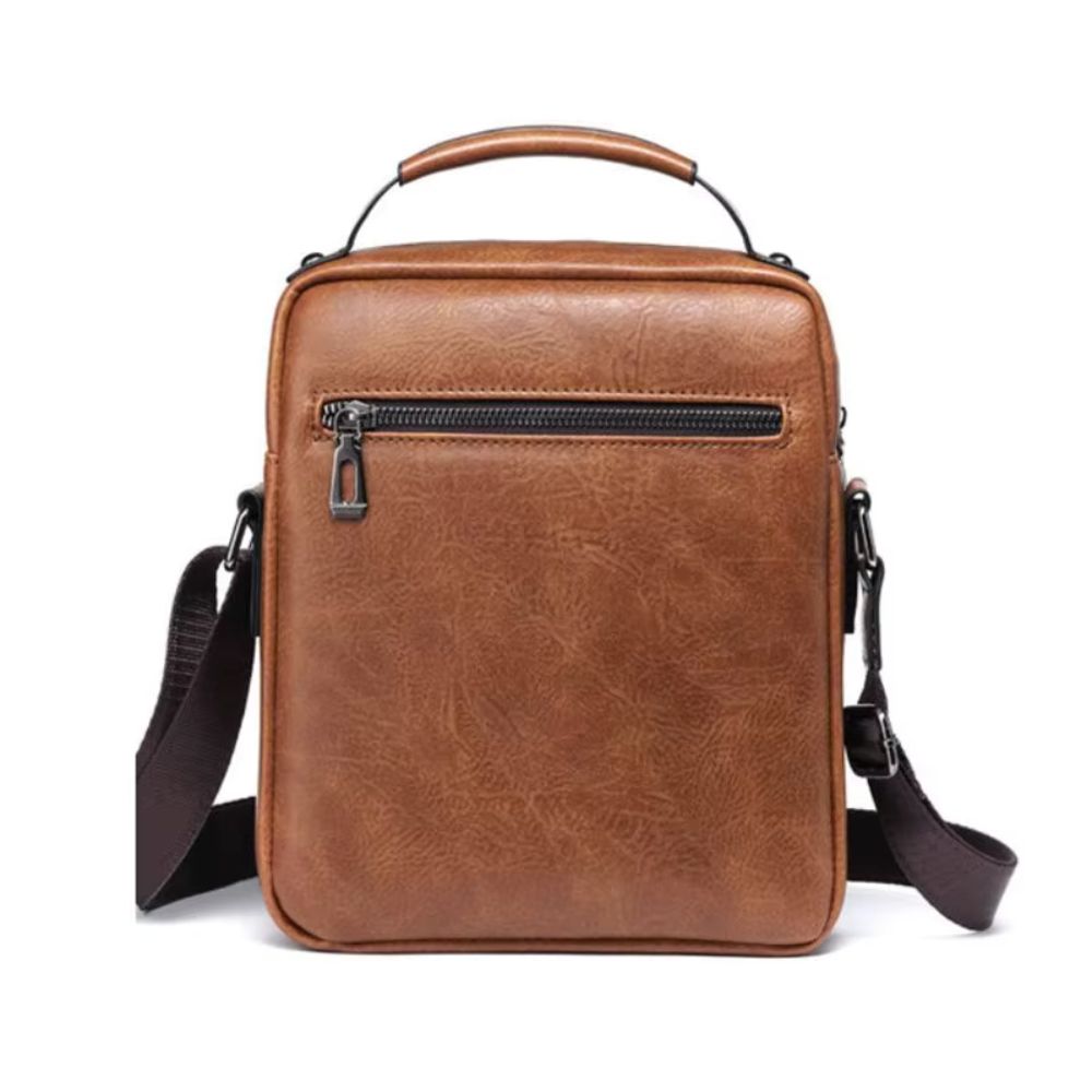 Sac bandoulière pour homme - Cuir durable - Élégant sac traversé