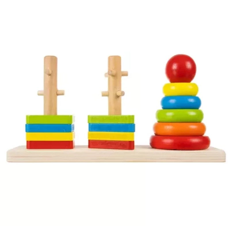 Wooden Shape Sorter Puzzle – Educational Toy - LUX-Anic