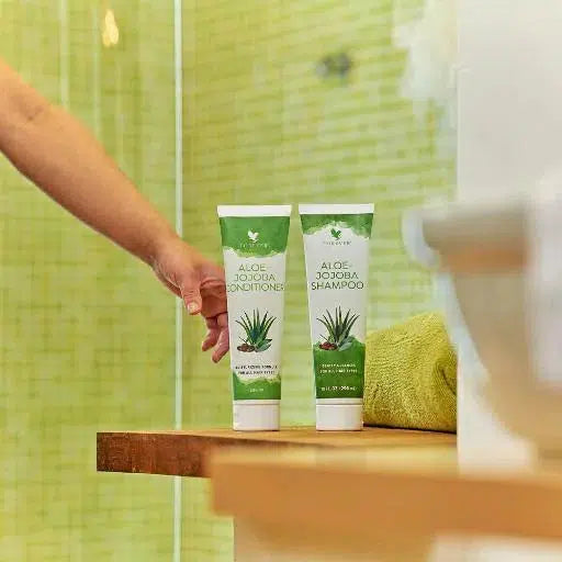 Aloe Jojoba shampoo and conditioner