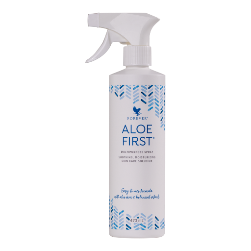 Forever Aloe Spray | Sun Protection Lotion with 81% Aloe Vera Gel + Propolis | 473 ml Skin, Hair