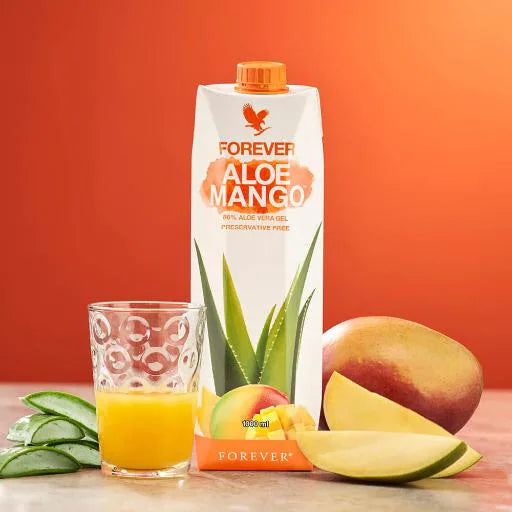 Forever Aloe Mango™ 86% Aloe-Vera-Gel kombiniert mit Mango 1 Liter