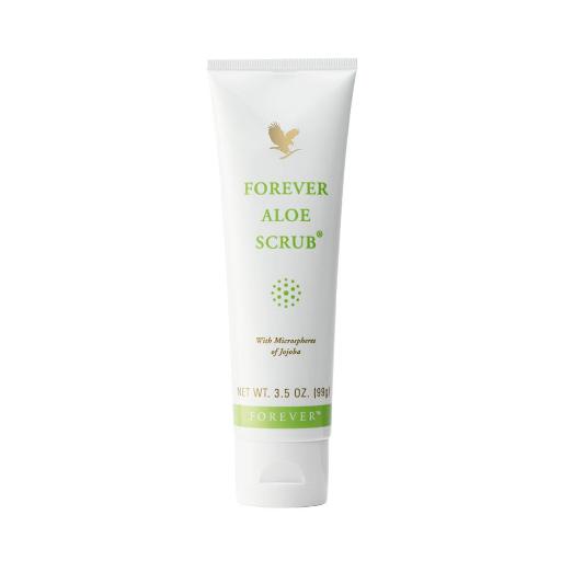 Forever Aloe Scrub® Exfoliating cream with jojoba and aloe vera-99 g - LUX-Anic