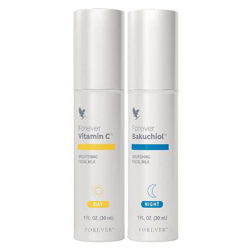 Set Duo Forever Day-to-Night-Brightening and Nourishing Facial Milk - LUX-Anic