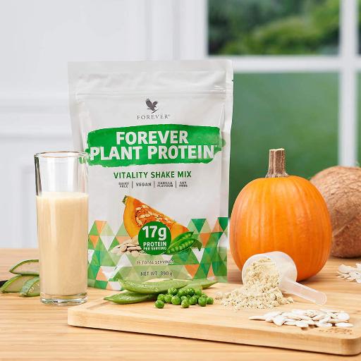 Forever Plant Protein / Veganer Protein-Shake mit Vanille-Geschmack