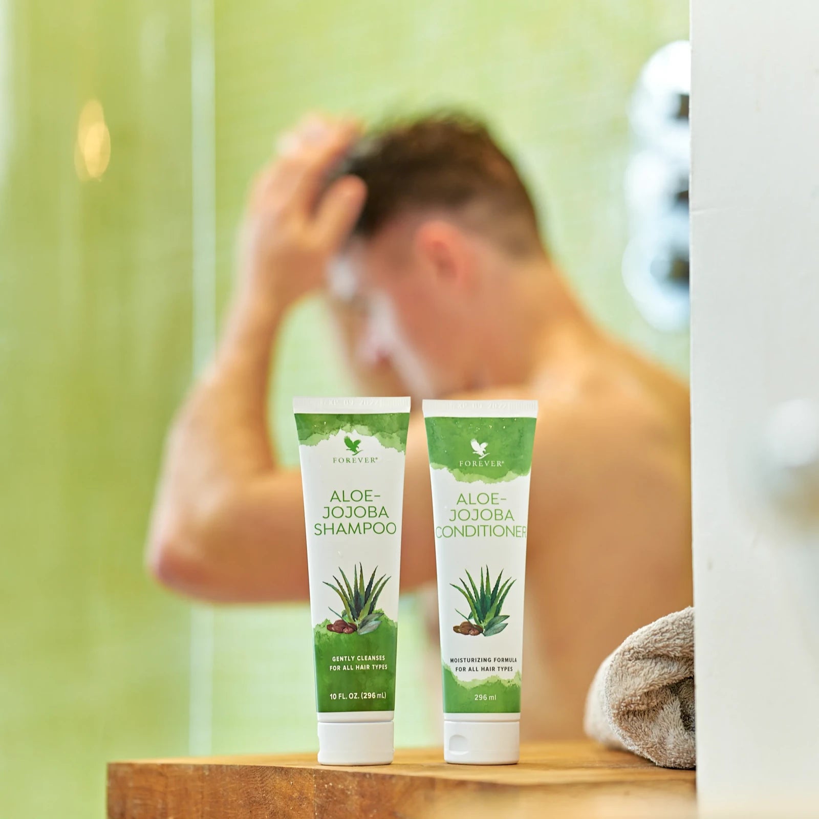 Après-shampooing Forever Aloe | Aloe Vera Huile de jojoba & huile d'argan | 296 ml – Forever Living